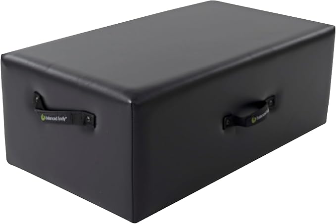 Balanced Body Standard Sitting Box for Pilates Reformer, Pilates Equipment for Home Workouts and Professional Studio Use