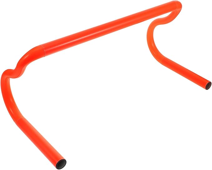 Luxshiny Detachable PVC Outdoor Training Hurdle for Football Agility Speed Drills Orange Portable Sports Equipment for Soccer and Athletic Conditioning
