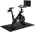 Bike Mat | 6mm Thickness, 36" x 72" Exercise Bike Mat/Treadmill Mat for Hardwood Floors or Carpet, Non-Slip Sweat-Proof Exercise Equipment Mat for Bike Trainer/Stationary Spin Bike
