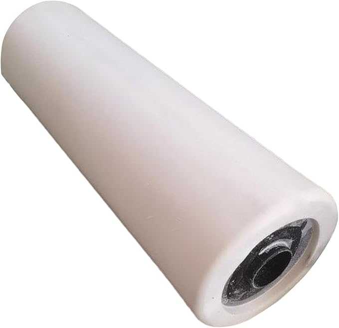 Foam Foot Pad Roller Replacement 20 in Length Practical PU Leather, Tube Sleeve Foam Roller Support for Strength Training