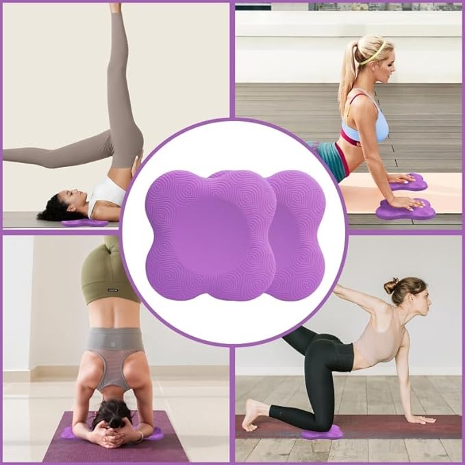 2 packs Yoga Knee Pad Mats Extra Thick for Knees Elbows Wrist Hands Head Foam Pilates Kneeling pad Yoga Knee Cushion Thick Exercise Pads for Knees Elbows Wrist Hands Head Foam Pilates Kneeling pad，Support Foam Pads for Women and Men