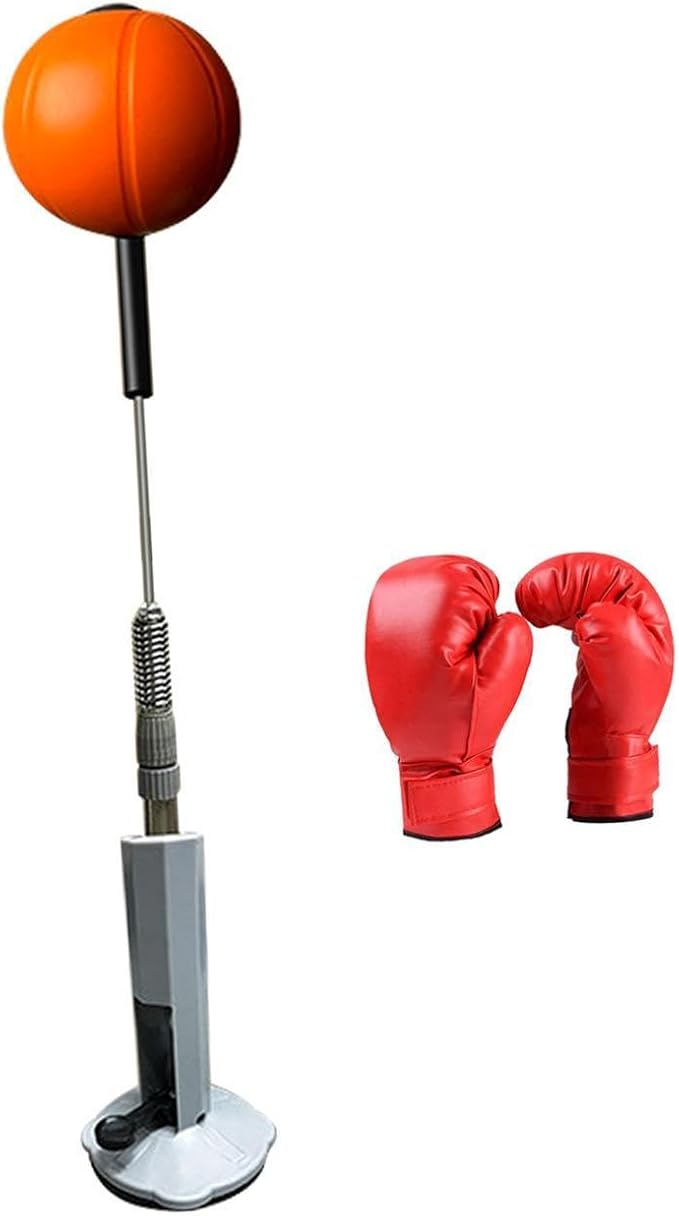 Agility Training Boxing Reaction Ball with Gloves for Home Gym