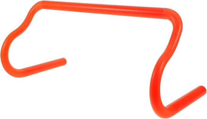 Totority Detachable PVC Football Hurdle Rack for Agility Training, Orange Flexibility Speed Hurdles for Ball Sports and Fitness Conditioning, Portable Sports Exercise Equipment