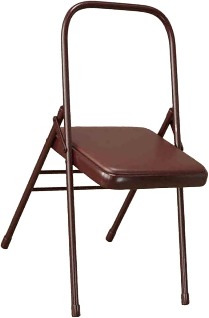Yoga Chair,Gymnasium Auxiliary Equipment Home,Metal Pilates Assist,for Indoor and Outdoor Studio(Color1)