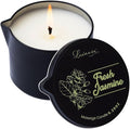 Massage Candle for Home SPA, Low Temp Scented Massage Oil Candles Wax for Skin Treatment, Aromatherapy Candle for Body Relaxation and Stress Relif, Skin Moisturizing Oil 6.35 OZ (Fresh Jasmine)