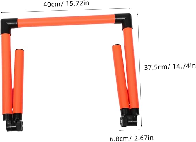 POPETPOP Football Hurdle Training Equipment Agility Hurdles for Athletes Soccer Basketball Speed Drills Footwork Coordination