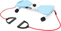 Waist Twister, Non-Slip Dual Pedal Ab Machine with Resistance Bands, Home Fitness Core Trainer for Slim Waist & Abs Workout, 260 lbs Capacity
