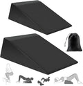 Slant Board for Calf Stretching & Squats – Non-Slip Heel Elevated Squat Wedge Block for Weightlifting, Squat Mobility & Performance | Workout Wedge to Improve Squat Form, Balance & Strength