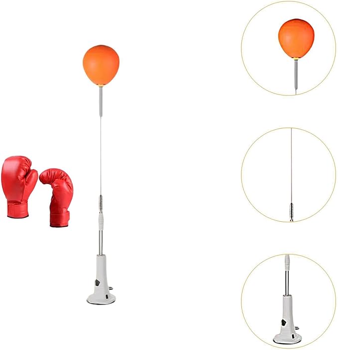 Boxing Reaction Ball Boxing Equipment Punch, Practice Suction Cup Reflex Ball Boxing Speed Ball for Exercise Fitness Workout