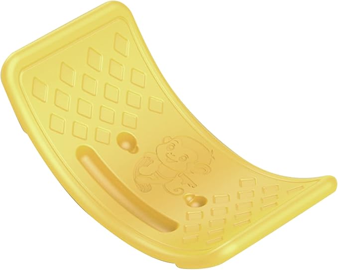 Rocker Board Balancing Training,Balance Board, Plastic Balance Seesaw Board with Elastic Ball, Improves Motor Skills and Build Core Strength, for Kids Toddlers Teens Balance Training, Balance boa