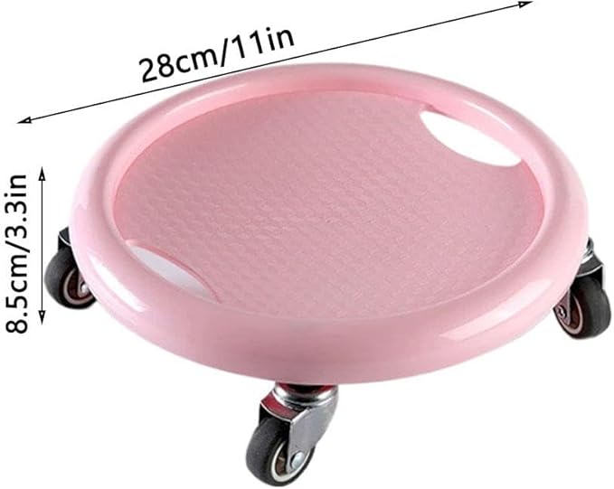 Ab Roller Wheel,Ab Exercise Equipment with Knee Pads,Women's Multifunctional Abdominal Wheel Board,360° Rotating for Core Exercise,Abdominal Strength Training for Full Body Fat Burning Home Gym (C