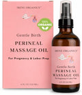 Organic Perineal Massage Oil Spray by Irene Organics for Pregnancy and Postpartum - Prevention for Perineum Tearing, All Natural, Pregnancy Third Trimester Must Haves for Childbirth