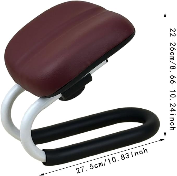 Meditation Bench Kneeling Stool Adjustable Height for Pilates