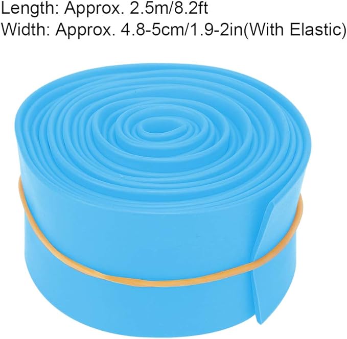 5cm 2.5m Elastic Tension St for & Pilates - Stretch Strength Ing Belt with les for Women & Girls -