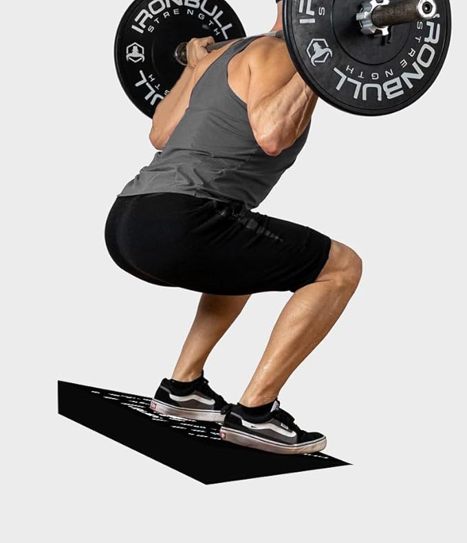 Slant Board for Weightlifting and Calf Stretching - Non-Slip Heel Elevated Squat Wedge Block