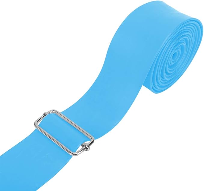 5cm 2.5m Elastic Tension St for & Pilates - Stretch Strength Ing Belt with les for Women & Girls -