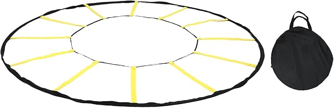 Agilitys Trainer, Circle Speed and Agilitys Ladder for High Intensity Reactive Footwork Drills and Skills, A Circular Piece of Training Equipment That Changes The Way Move