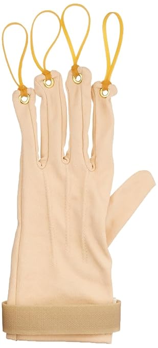 Sammons Preston Traction Exercise Glove, Hand and Finger Strengthening Glove for Joint Flexion, Hand Exerciser for Therapy, Recovery, and Rehabilitation, Right, Small/Medium