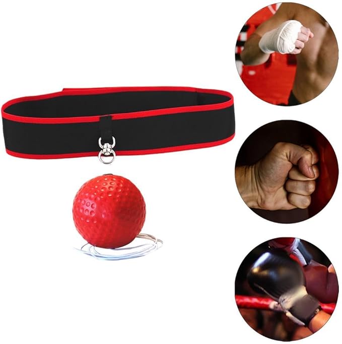 6X Boxing Reaction Ball Gear for Speed and Coordination Practice