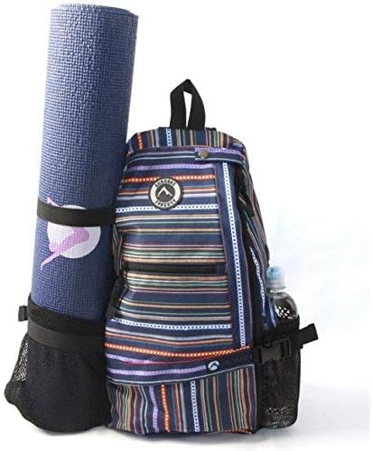 AURORAE Yoga Mat/Gym/Picklleball Cross-body Travel Sling Back Pack. Mat sold separately.