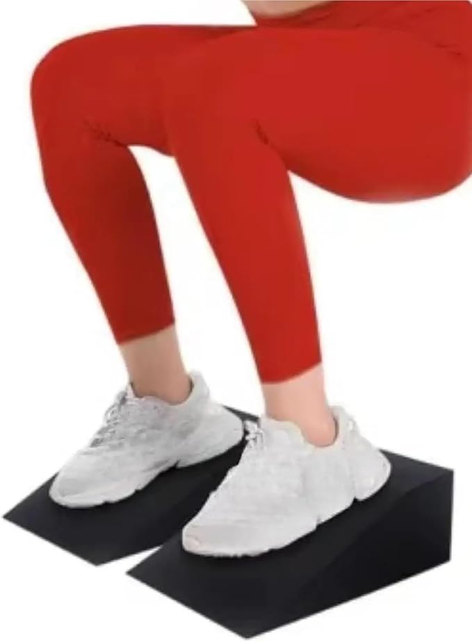 Yoga Foam Wedges 4Pieces Squat Wedge Block Board for Weightlifting Home Gym Bodybuilding Fitness Tight Calves