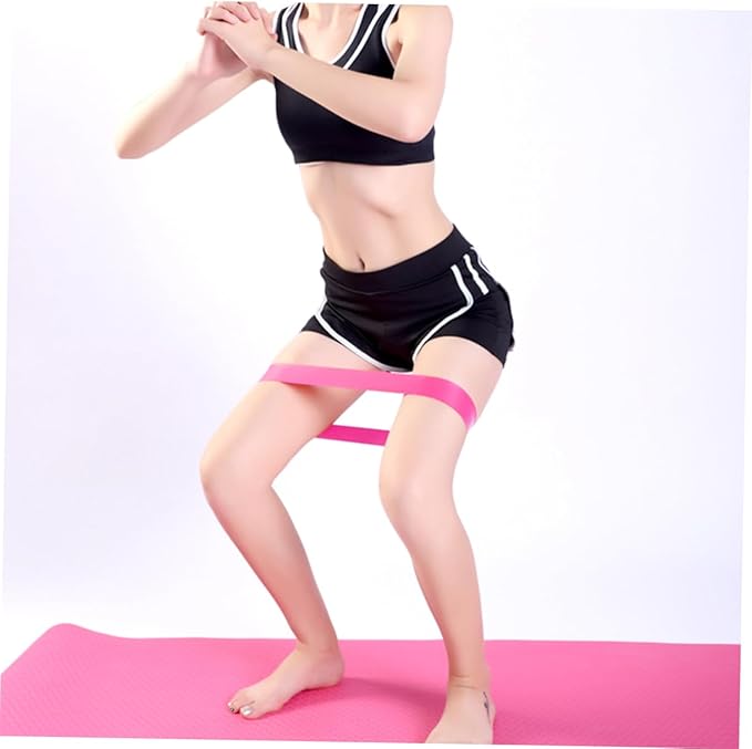 Yoga Tool Kit Yoga Block Latex Pull Towel Stretch Band Resistance Ring Carrying Strap for Home Exercise