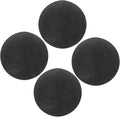 Hemoton 4pcs Professional Training Balls Reaction Balls Mini Bounce Low Speed Sports Rubber Hollow Multifunctional Sports