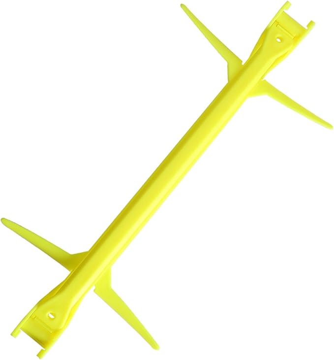 B Baosity Agility Training Hurdles, Improves Strength, Speed Hurdles Agility Speed Training Equipment for Courses Coaching, Fluorescent Green, 40cmx19.5cmx32.5cm