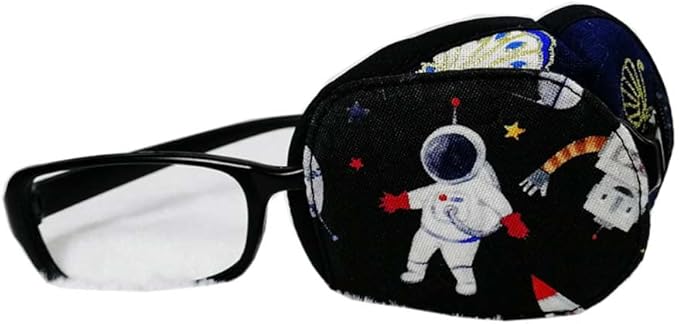 Creative Cartoon Eye Patch Single Glasses Cover Lazy Eye Amblyopia Treatment for Kids