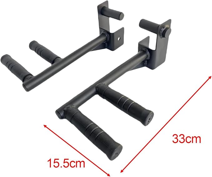 2 Pieces Bar Attachment Multi Grips Strength Training Push Up Exercise Chest Triceps Workout Grip Handles Pull Up
