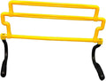Speed & Agility Hurdles Set (6-Pack) - Detachable Adjustable Soccer Training Equipment for Outdoor Fitness Gym