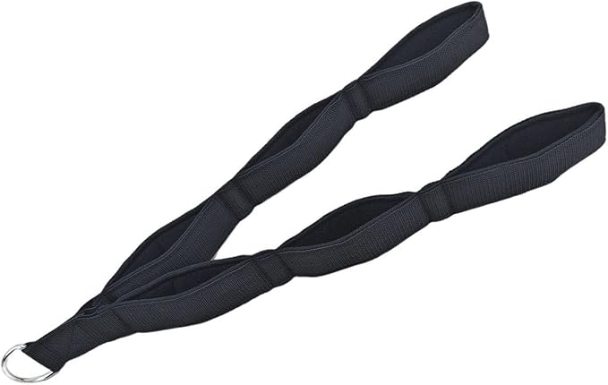 Ergonomic Resistance Cable Attachments for Multiple Equipment Compatibility and Antislip Grip in Strength Training Antislip Workout Handle