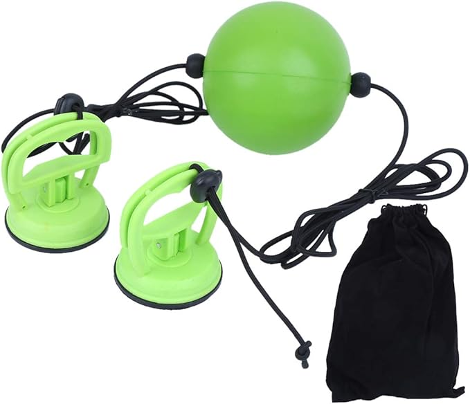 Boxing Fight Ball Suction Cup, Fight Ball Reflex Trainer for Reaction, Boxing Headband Punching Ball Boxing Reflex Ball Speed Training Suspension Type Boxing Ball for Home Fitness Training