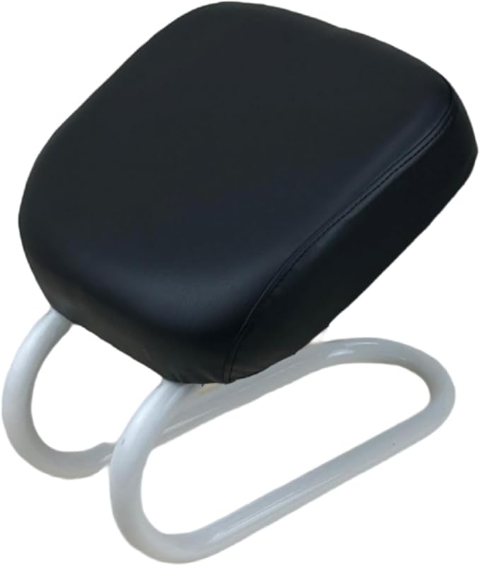 Meditation Stool Kneeler Ergonomic Stable Portable Prayer Bench for Yoga Studio and Home Use 11.22x10.24inch- Black