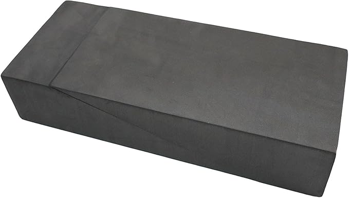2 Piece Yoga Wedge Blocks Lightweight EVA Foam Wedge Stretch Slant Board for Calf Stretching, Wrist Support, Lower Back Exercise, Gym Fitness, 11.22x6.89x5.91 inch