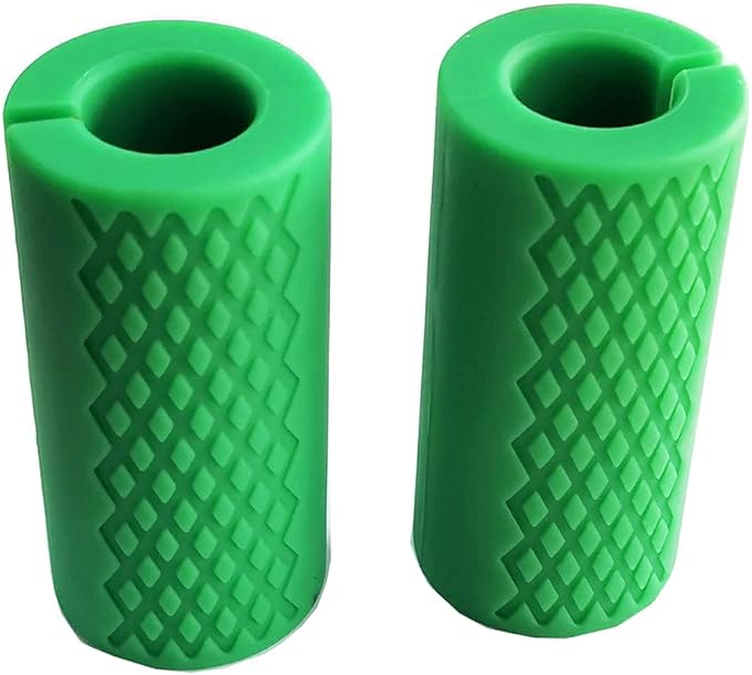 Weight Bar Grips Fit Standard Barbell, Dumbell Handles, Thick Bar Training Adapter for Weightlifting & Cable Attachments Fitness Training Rope Grips for Body Arm Forearm Builder Strength
