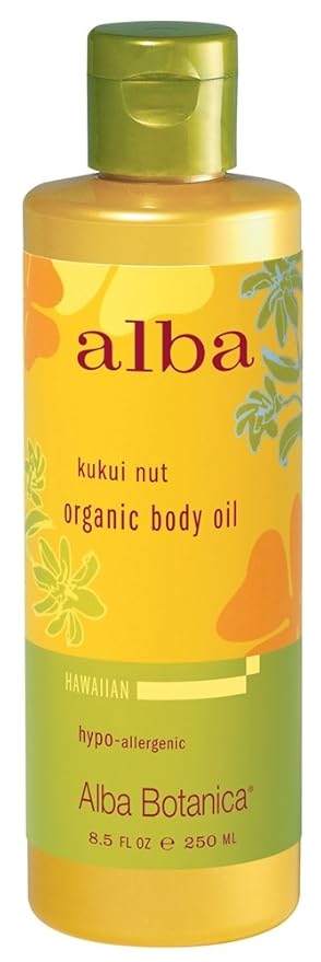 Alba Botanica Massage Oil Kukui Nut