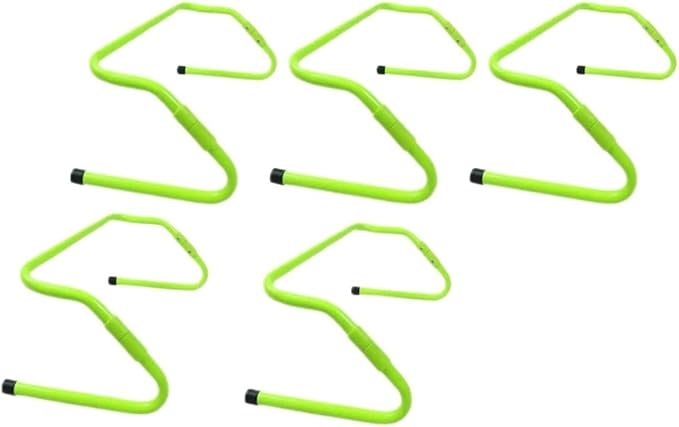 Speed Reading Training Hurdles 5Pcs Soccer Hurdles Lightweight Hockey Multi Sports Plyometric Training Agility Hurdles