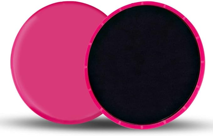 2 Packs of Gliding Discs Core Sliders Ab, Back, Hip, and Leg Exercise Gear for Gym, Home, Yoga, Pilates | Strengthen Abdominals, Burn Fat, Improve Balance