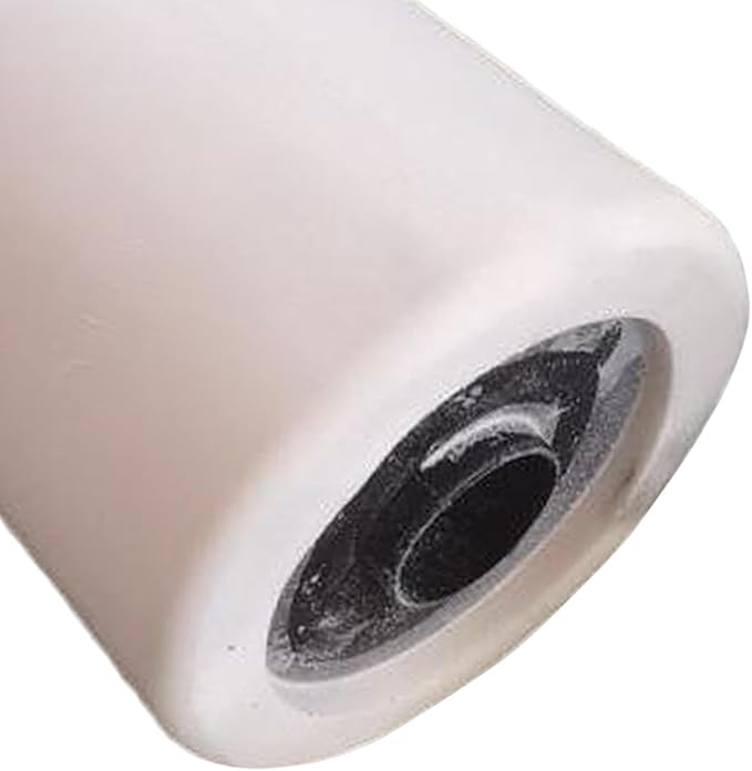Foam Foot Pad Roller Replacement 20 in Length Practical PU Leather, Tube Sleeve Foam Roller Support for Strength Training