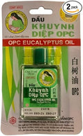 OPC Eucalyptus Oil (Green), Dau Khuynh Diep, 100% Natural Massage Oil, Soothing Aroma, 25ml, Comfort for Muscle Aches, Headaches, Nasal Congestion, and More (Pack of 2)