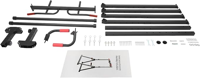 Power Tower Pull Up Bar Station Multi-Function Adjustable Height Foldable Dip Station for Home Gym Workout Heavy Duty Strength Training Fitness Equipment Stable Triangular Structure 440 LBS