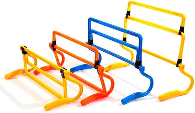 BESPORTBLE Removable Training Hurdles, Agility Ladder Speed Training Equipment, Soccer Training Agility Hurdles(Yellow)