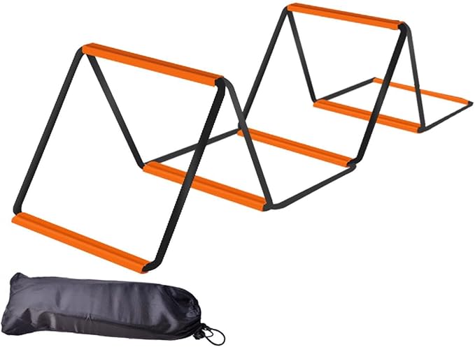 Agility Ladder Football Footwork Ladder Balance Foldable Agility Training Equipment Speed Ladder for Outdoor Sports Workout