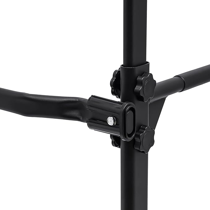 Parallel Bars Power Tower Adjustable Dip Station Pull Up Bar Push Up for Home Gym Strength Training Body Building Workout Equipment Standing Pull Up Pillar Impregnation Station, Black