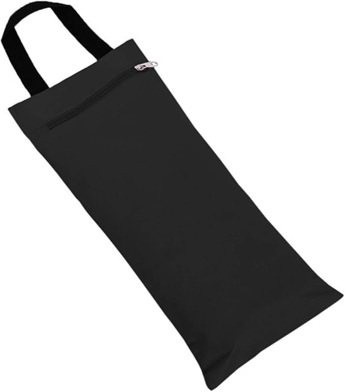 Foldable Filled Yoga Sandbag with Single Handle for Yoga Weights and Resistance