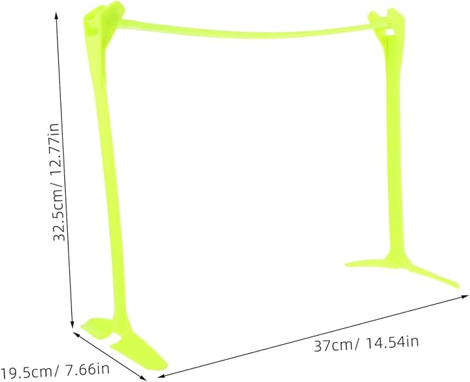 Adjustable Agility Hurdles for Soccer Football Training Portable Foldable Athletic Equipment for Enhanced Speed Coordination Jumping Skills for All Skill Levels