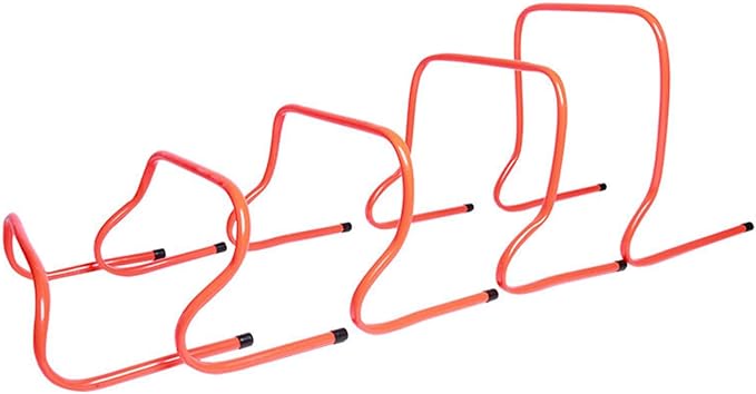 5 Pack Agility Speed Training Hurdles Detachable Agility Training Hurdles Sports Practice Equipment for Athletes, Soccer Football Training Equipment Hurdle Rack 5 Pieces
