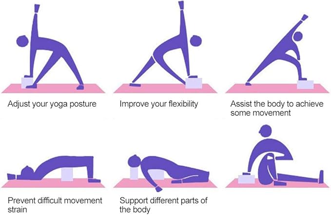 Yoga Beginners Kit Yoga Fitness Set Yoga Blocks Yoga Strap Belt Yoga Ball Towel Yoga Sets Yoga Accessories Kit for Beginners Yoga Starter for Home Workout Gym Women