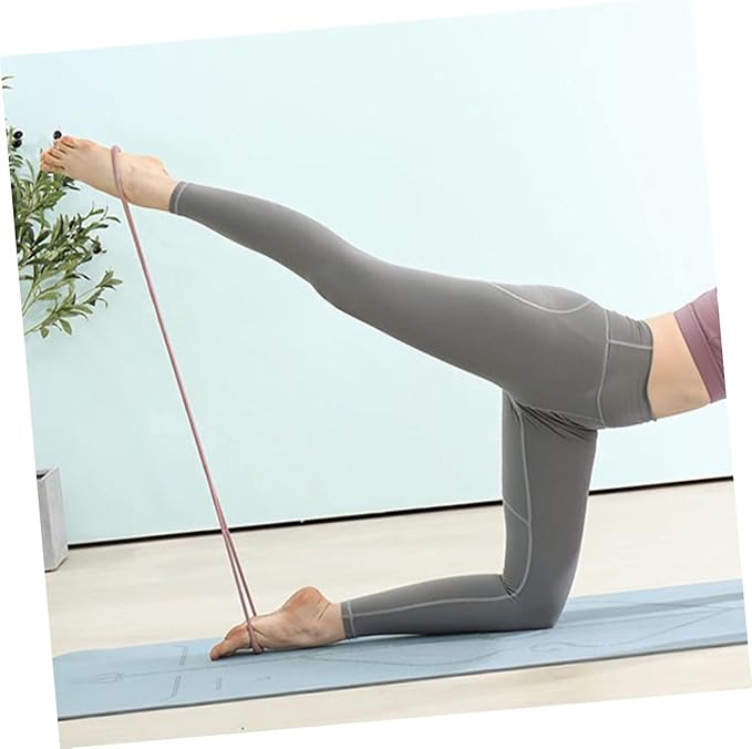 2pcs Fitness Bar Yoga Bar Kit Fitness Equipment Pulling Rod Elastic Band Tensioner Workout Resistance Bands